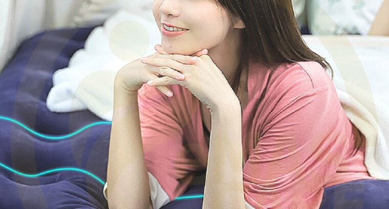 سرير محمول مذدوج بمفاخ توماتيك مثالي للسفر والتنقل