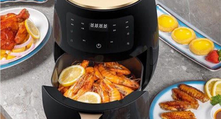 قلايه كهربائي سعة 6 لتر سهلة ومريحة جسم صغير جيده