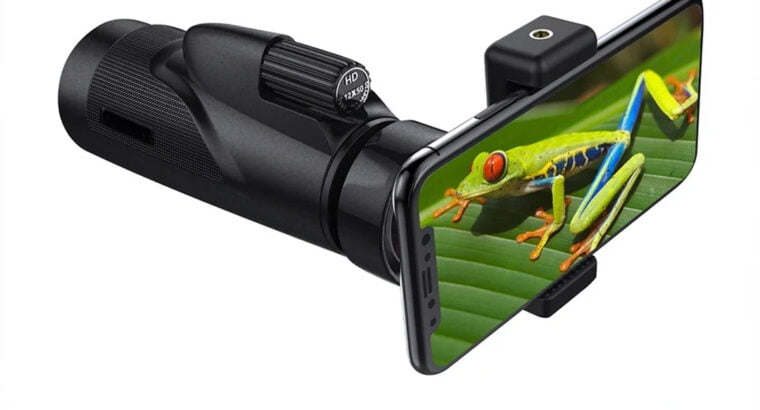 منظار محمول للجوال منظار عالي الدقة مقاوم للماء ..
