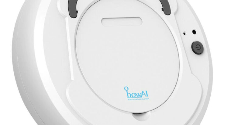 مكنسة روبوت كراون ضمان عامين أبيض تنظف كل الزوايا