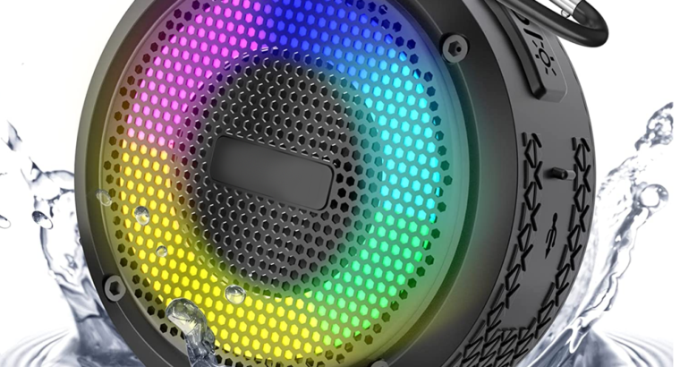سماعات بلوتوث مقاومة للماء ملونةصوت عالى الدقة8واط