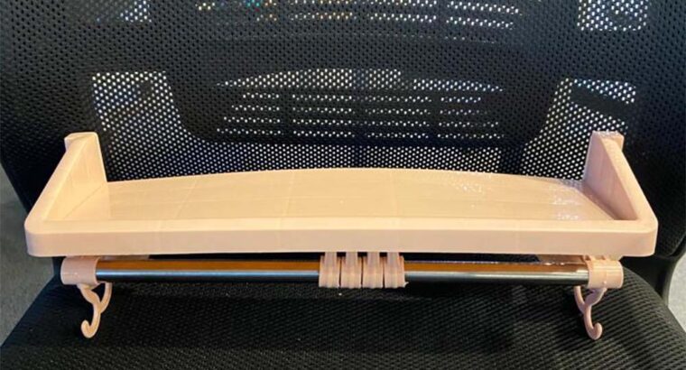 رف الحمام 3*1 سهلة التركيب بتتلزق بمجرد الضغط على