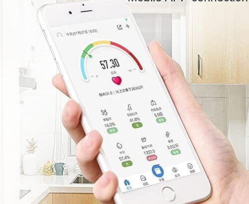 Bluetooth in body fat Digtal scaleبلوتوث ذكى ممتاز