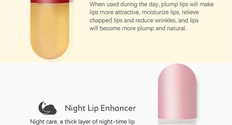 سيروم للعناية بالشفاة ومضخم للشفاه مقاوم للماء …