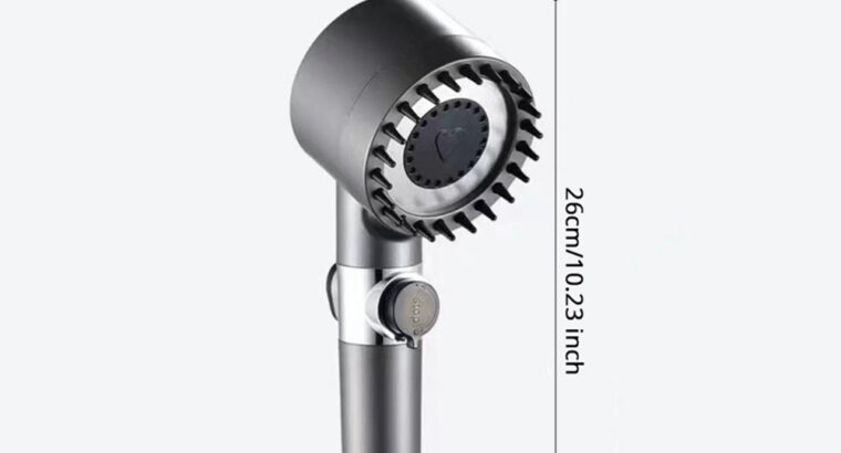 دش وفلتر2*1 يحتوي على 3 أوضاع للرش وتوفير مياه جيد