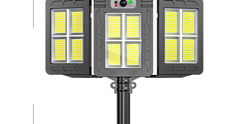 كشاف طاقة شمسية يمكنك التحكم به عن بُعد من ريموت