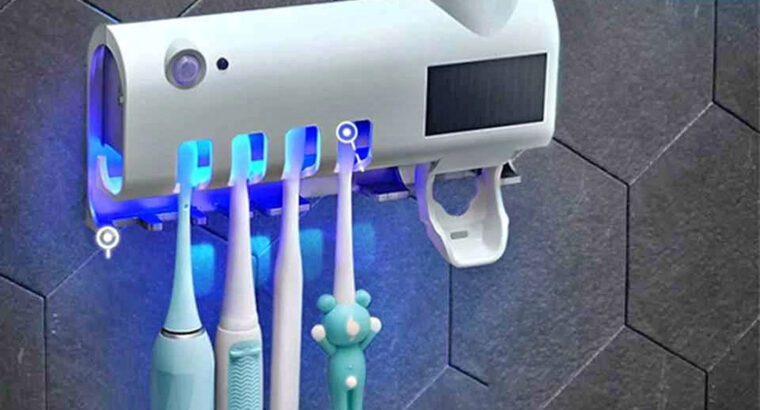 حامل ومعقم فرش الاسنان هيحافظ على الفرش من التلوث