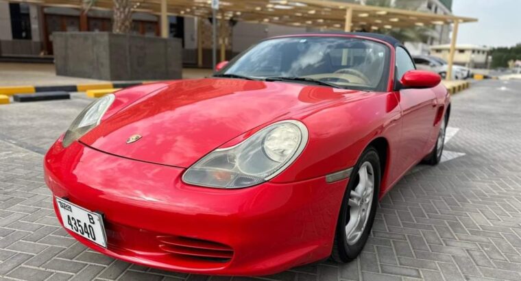 بورش بوكستر 2003 36000km only وارد يابان 59000