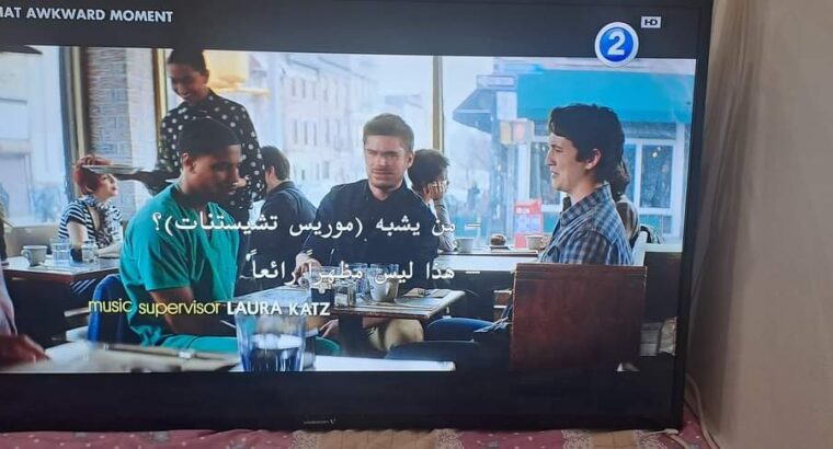 شاشه سمارت ٥٥ بوصه سمارت أندرويد استخدام ٦ شهور ف