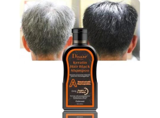 Dissar Black Hair Shampooمكواه آمنةللشعر بالامارات