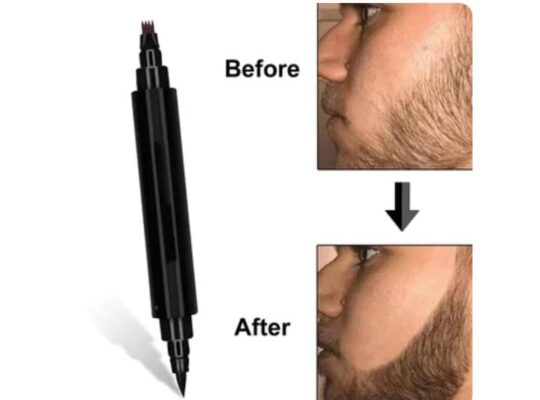 Beard Pen قلم تحديد اللحية مقاوم للعرق ومش بيتمسح.