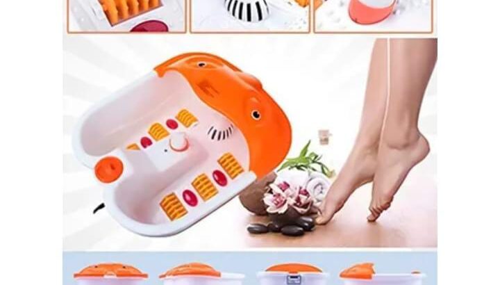 Portable Foot Jacuzzi _ جهاز جاكوزي القدمين ممتاز.