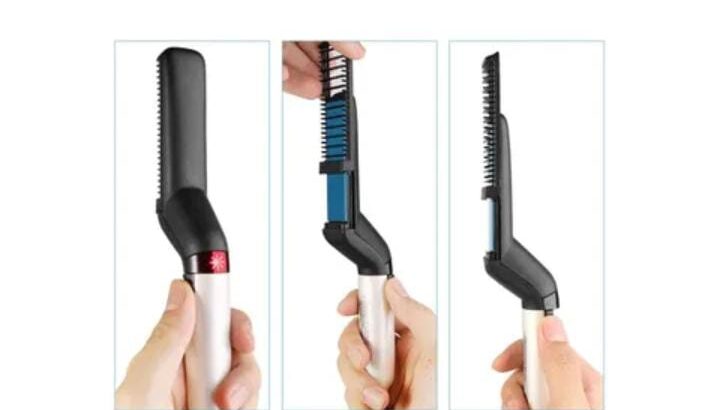 عرض 2 مشط الشعر و اللحية Beard And Hair Straight