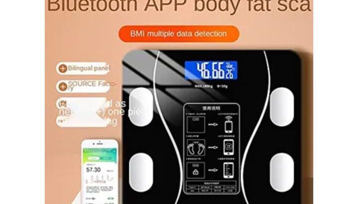 عرض 2 Bluetooth in body fat Digtal scaleممتازة جدا