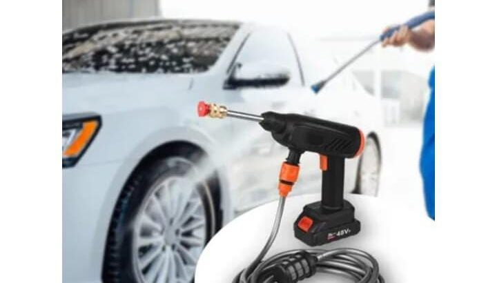 Rechargeable Portable Power Cleaner مسدس الغسيل