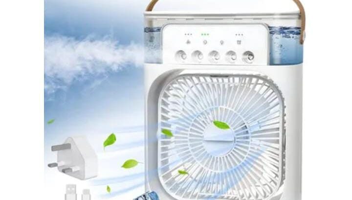 Portable Air Conditioner Fan مروحة مكيف الهواء