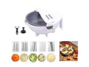 in 1 Multifunction Magic Rotate 9 Vegetable Cutter