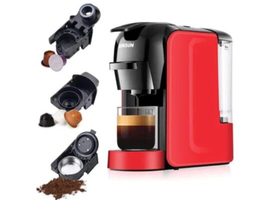 mebashi multi capsule coffee machine عملية وممتازة