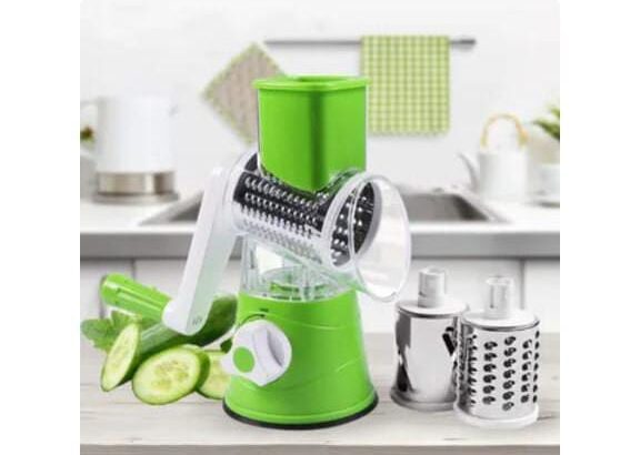 مبشرة الطبل العجيبة3in1 Slicerسهلةالتنظيف والتركيب