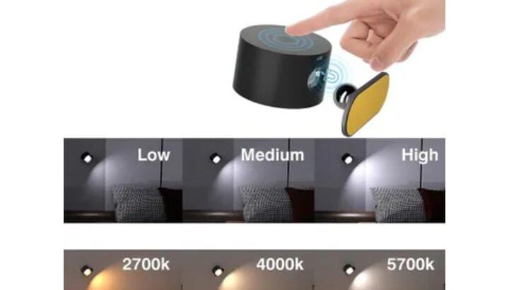 عرض 2 قطعة مصباح lED مثبت على الحائط