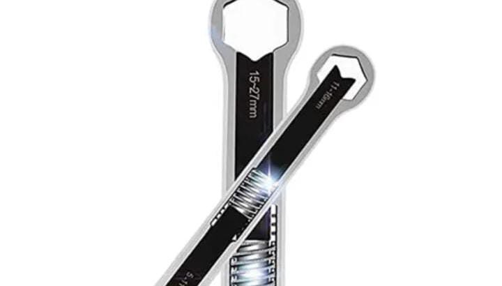 عرض 2 قطعة مفتاح ربط حلقي Ring wrench ممتاز جدا