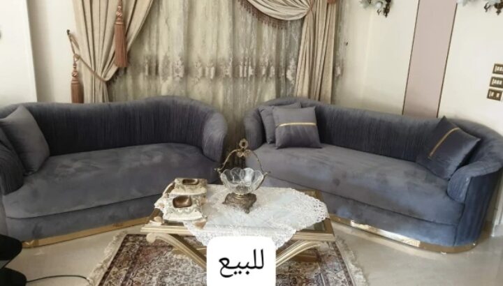 طقم انتريه كنبتين من شركة راق