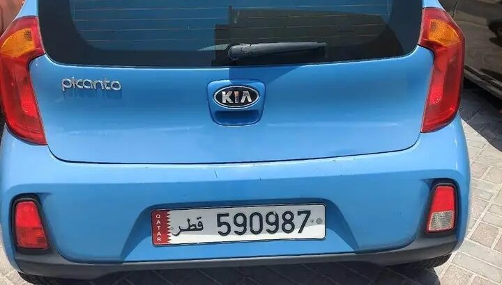 سيارة كيا بيكانتو للإيجار 2018 للحالة المثالية جدا