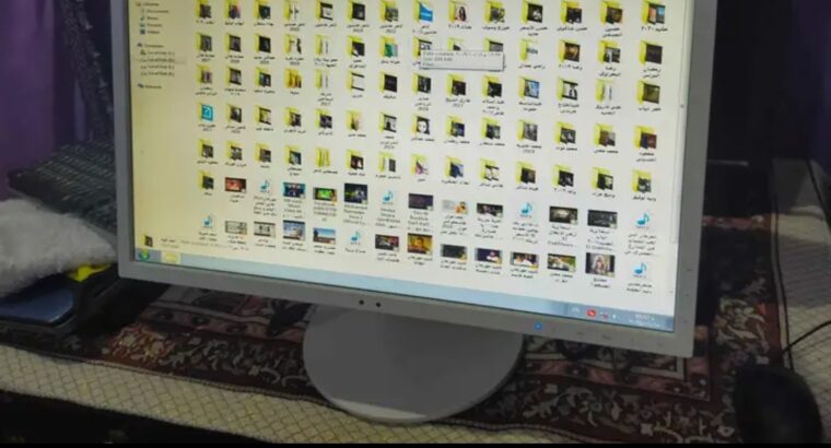 شاشه كمبيوتر 23 بوصه موديل NEC استيراد زراي