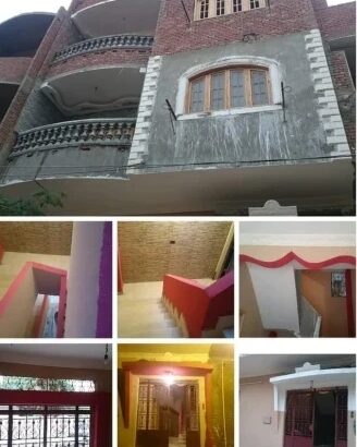 منزل للبيع4 أدوار طريق المرج مساحة واسعةوموقع مميز