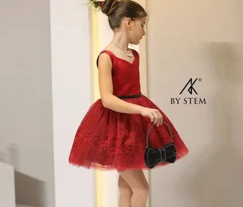 ملابس بالجزائر فساتين سهره بناتى بجاكت مميز وانيق.