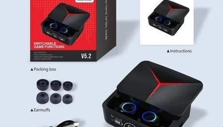 سماعات بالجزائر سماعات بلوتوث M90 pro جذابة وفخمة.