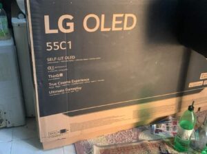 تلفزيون LG 55 بوصة بحالة جيده في عجمان مستعمل بيع