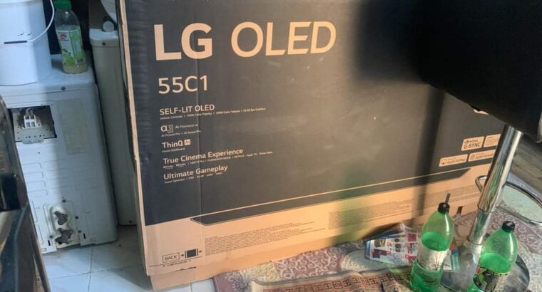 تلفزيون LG 55 بوصة بحالة جيده في عجمان مستعمل بيع