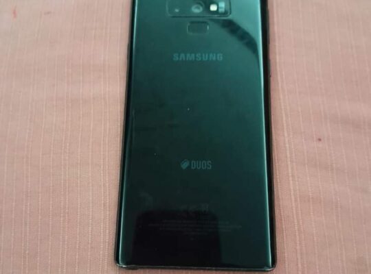 موبايل بيعSamsung galaxy note 9 متاح الفصال البسيط