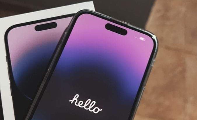 ايفون بروماكس للبيع 15 يدعم شريحتين شكل روعه