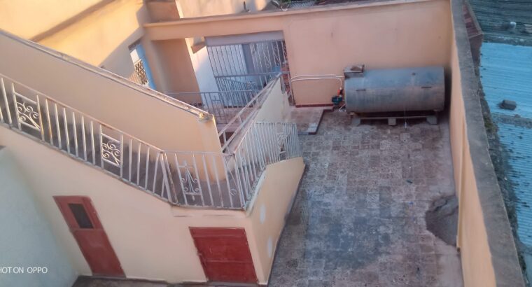 سكنة حوش للبيع في تلاغ ولاية سيدي بلعباس مبنيةكامل
