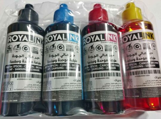 Royalink Bouteilles encre ممتاز جدا وعملى وسعرمغرى