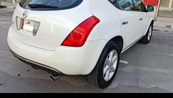 نيسان مورانو 2008 فل اوبشن توب لاين العداد 78000