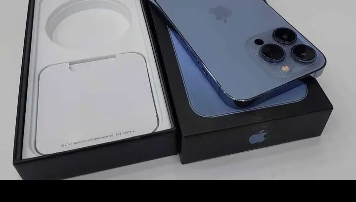 آيفون مستعمل 13برو تخزين 256 جيجابايت مقاوم للماء