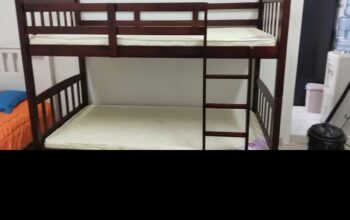 For sell brand new single size wood 🪵 double bed