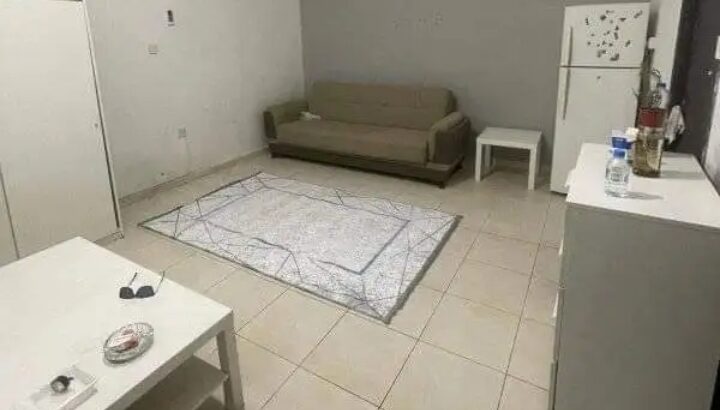 استوديو مفروش للايجار بالثمامة لشخص واحد او عائلة.