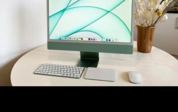 iMac 24 بوصة M1 8/256Gb أخضر * صندوق كامل * سنة