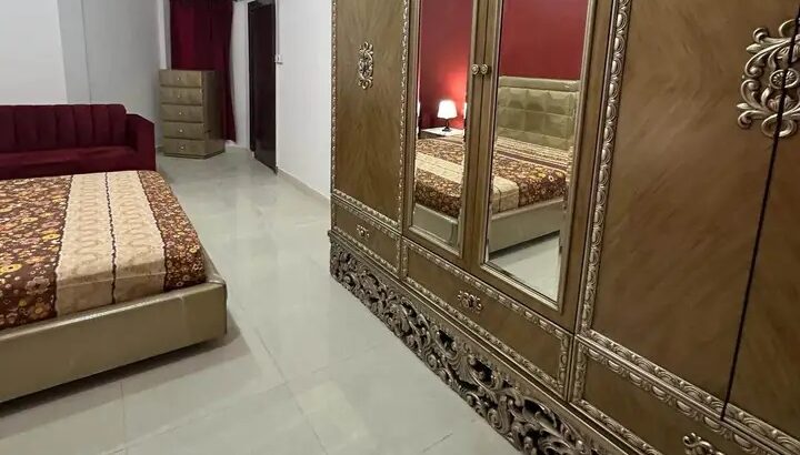 استديو ارضي للايجار في مريخ اول ساكن مفروش بالكامل