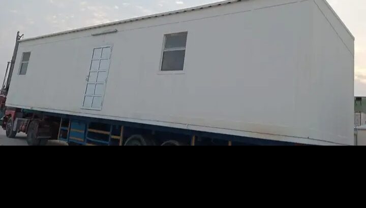 كباين للايجار غرفتين بحمام مجدد جاهز علي التطشيب .