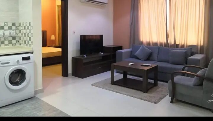 1 بي اتش كيه مفروش بالكامل للإيجار تضمنت الفواتير.