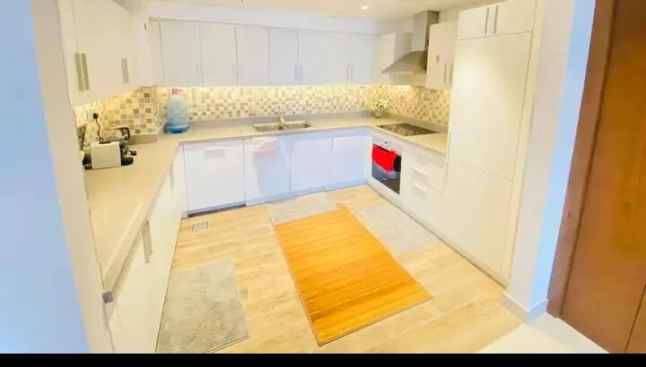 غرفة نوم واحدة مفروشة بالكامل 2 حمام قاعة المطبخ