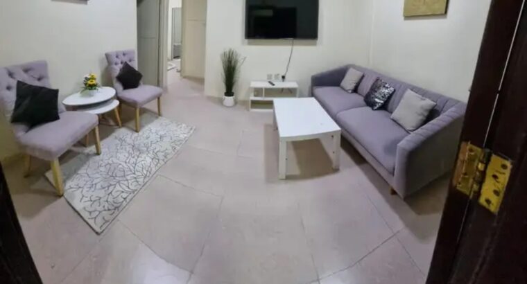 للايجارالشهري بعجمان شقه غرفتين وصاله مفروشه 👌🌟