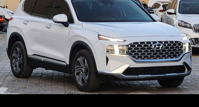 سيارات للبيع بدبي هيونداي سانتا في سيل 2021 أبيض