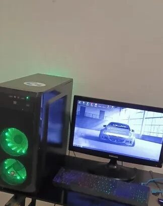 اجهزة بالجزائر PC Gamer I3 10100 SSD ÉTAT 10/10 ..