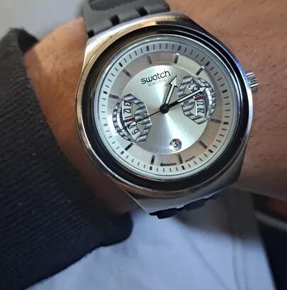 ساعات رجاليه بالحزائر ساعات Swatch IRDNY 1956عصرية